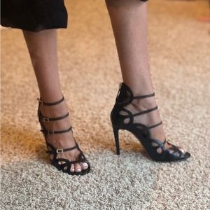 Aquazzura black heels